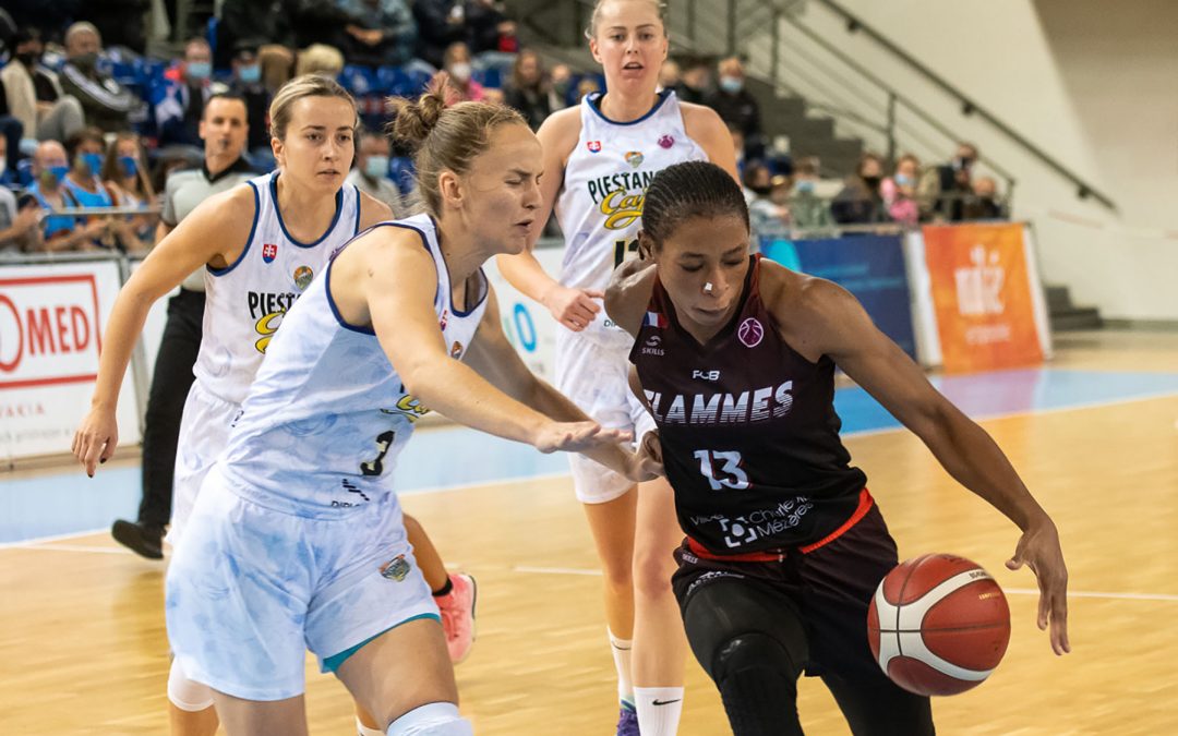 Piešťanské Čajky vs. Flammes Carolo Basket