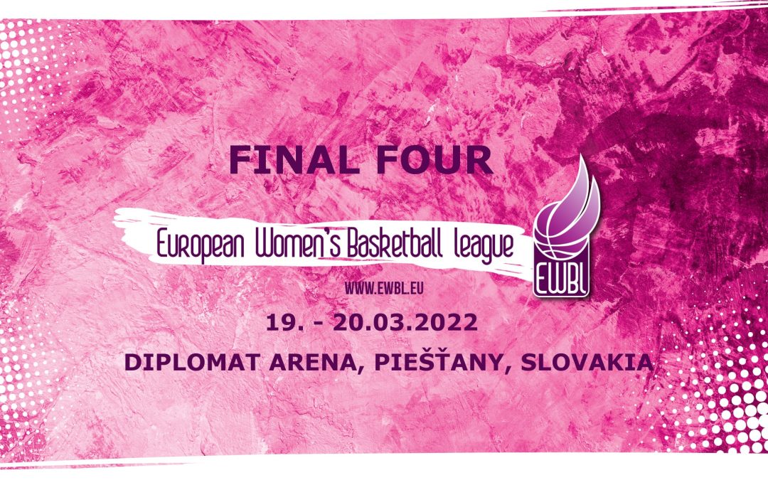 Piešťany budú 19. – 20. marca hostiť finálový turnaj Final Four EWBL!