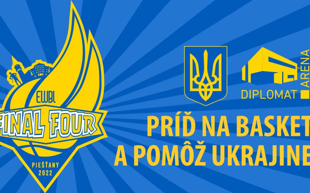 Naplňme Diplomat arénu a pomôžme! Výťažok zo vstupného venujú Čajky na podporu Ukrajiny