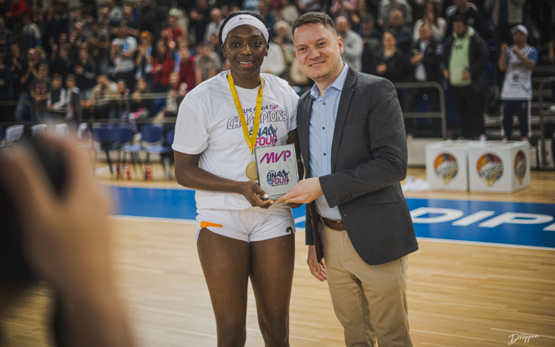 MVP Final Four Ke’shunan James: Som veľmi šťastná, že sme to celé vyhrali